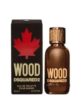 Apa de toaleta Dsquared2 Wood, 30 ml, pentru barbati