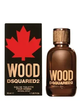 Apa de toaleta Dsquared2 Wood, 50 ml, pentru barbati