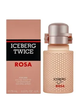 Apa de toaleta Iceberg Twice Rosa, 75 ml, pentru femei