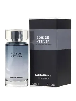 Apa de toaleta Karl Lagerfeld Les Parfums Matieres Bois de Vetiver, 100 ml, pentru barbati