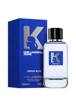 Apa de toaleta Lagerfeld Jeans Urban Blue, 100 ml, pentru barbati