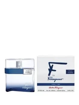 Apa de toaleta Salvatore Ferragamo F by Ferragamo Free Time, 100 ml, pentru barbati