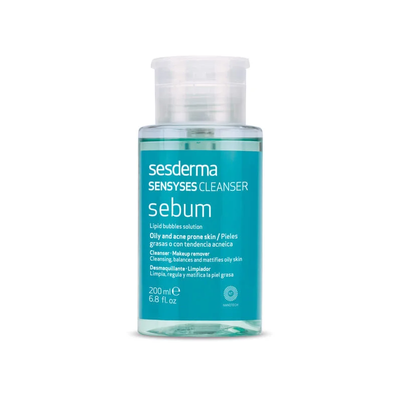 Apa lipozomala pentru ten gras cu tendinta acneica Sebum, 200ml, Sesderma