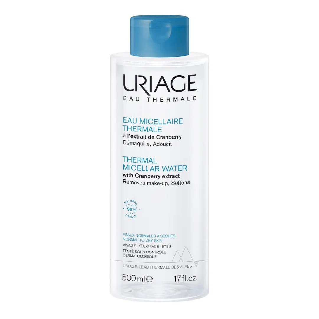 Apa micelara termala pentru ten normal-uscat, 500 ml, Uriage