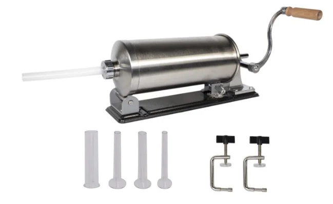 Aparat de Umplut Carnati KY-2006PA  Inox Alimentar 5 Palnii 4 Kg