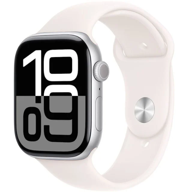 Apple Watch Series 10 2024, GPS + Cellular, Aluminium 46mm N/A Silver Ca nou