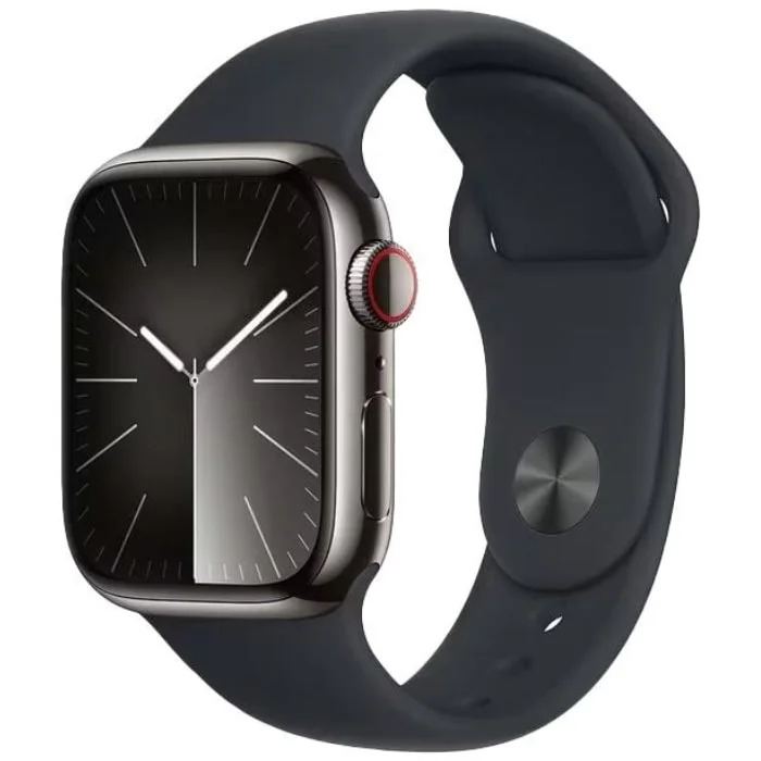 Apple Watch Series 9 2023, GPS + Cellular, Stainless Steel 45mm N/A Graphite Ca nou