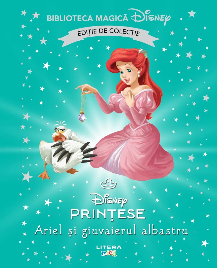 Ariel si giuvaierul albastru. Volumul 96. Disney. Biblioteca magica, editie de colectie