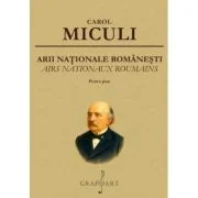 Arii nationale romanesti pentru pian - Carol Miculi