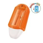 Ascutitoare simpla Keyroad Twist KR971076 KR971837, 1 orificiu, plastic, cu radiera, rotativa