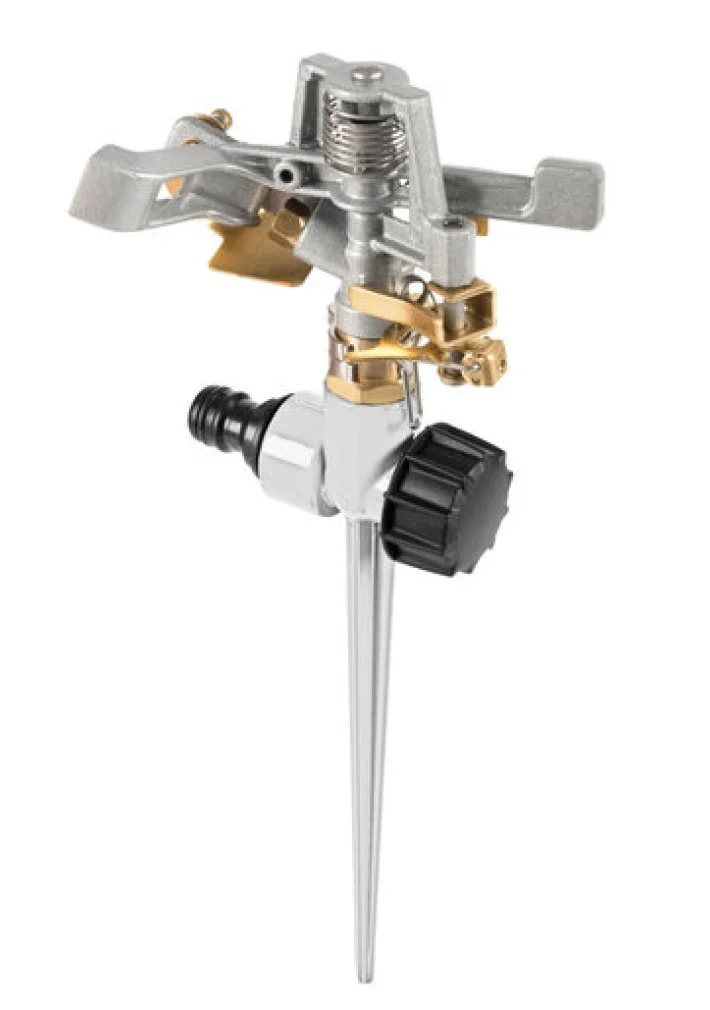 Aspersor Metalic Dur cu Bataie Pentru Gradina sau Gazon