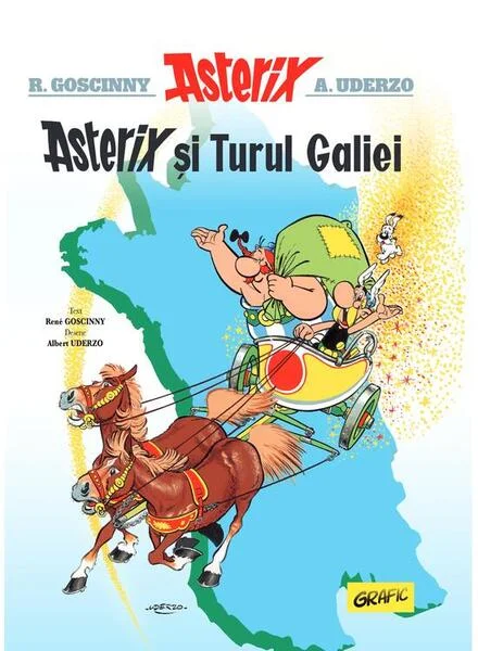 Asterix și Turul Galiei (Vol. 5) - Hardcover - René Goscinny - Grafic Art