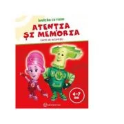 Atentia si memoria (4 - 7 ani). Caiet de activitati. Invatam cu Fixiki