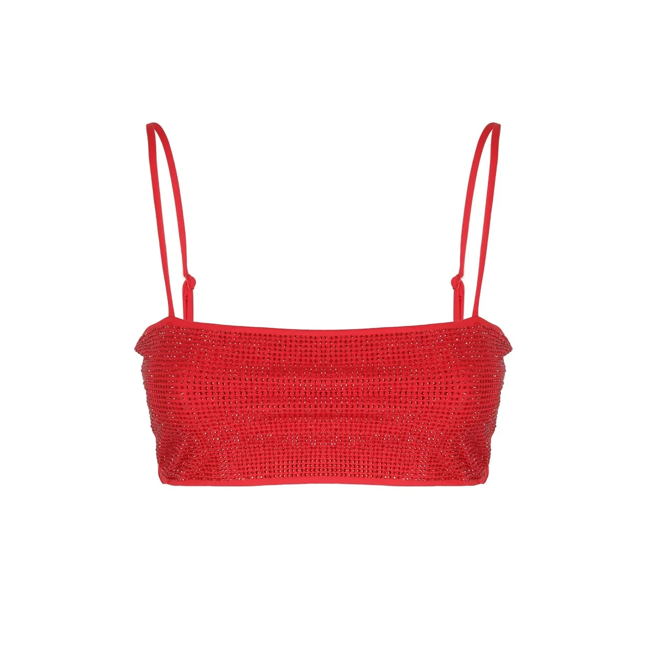 Athena top strass 41 red S