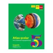 Atlas geografic scolar. Terra. Clasa a 5-a - Ionut Popa