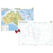 Australia si Noua Zeelanda Duo 140x100 cm CR-3118DB