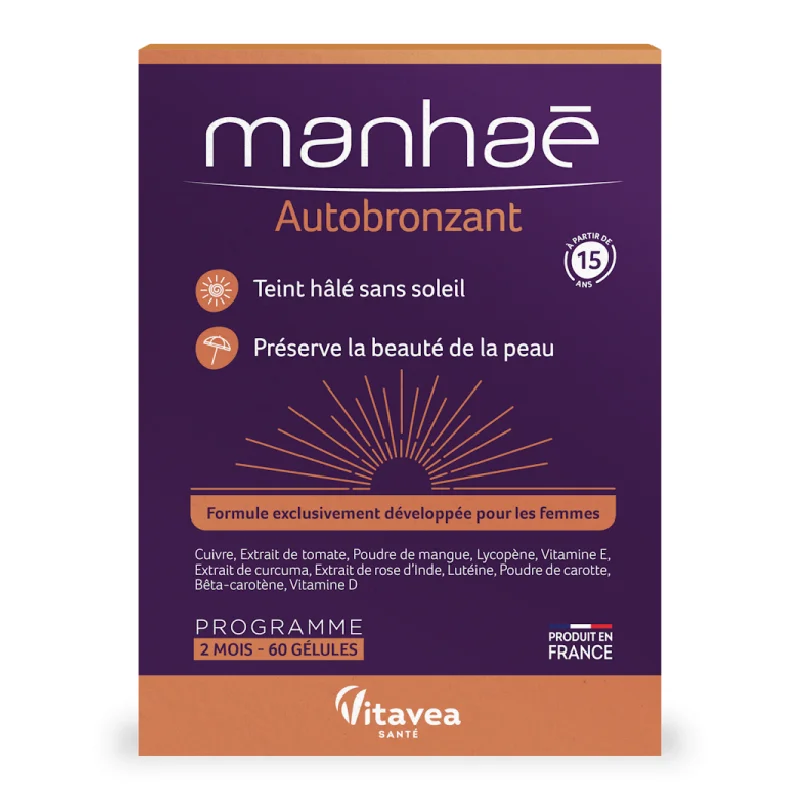 Autobronzant, 60 capsule, Manhae