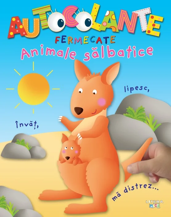 Autocolante fermecate. Animale salbatice