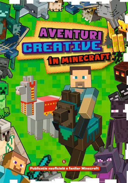 Aventuri creative în Minecraft - Paperback brosat - Kreativ