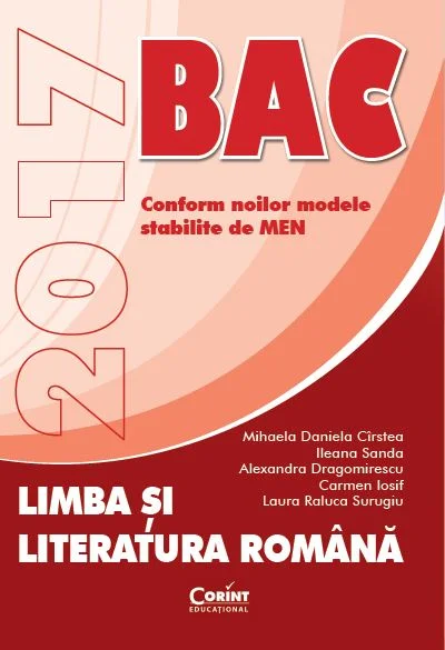 Bacalaureat 2017 - Limba şi literatura română