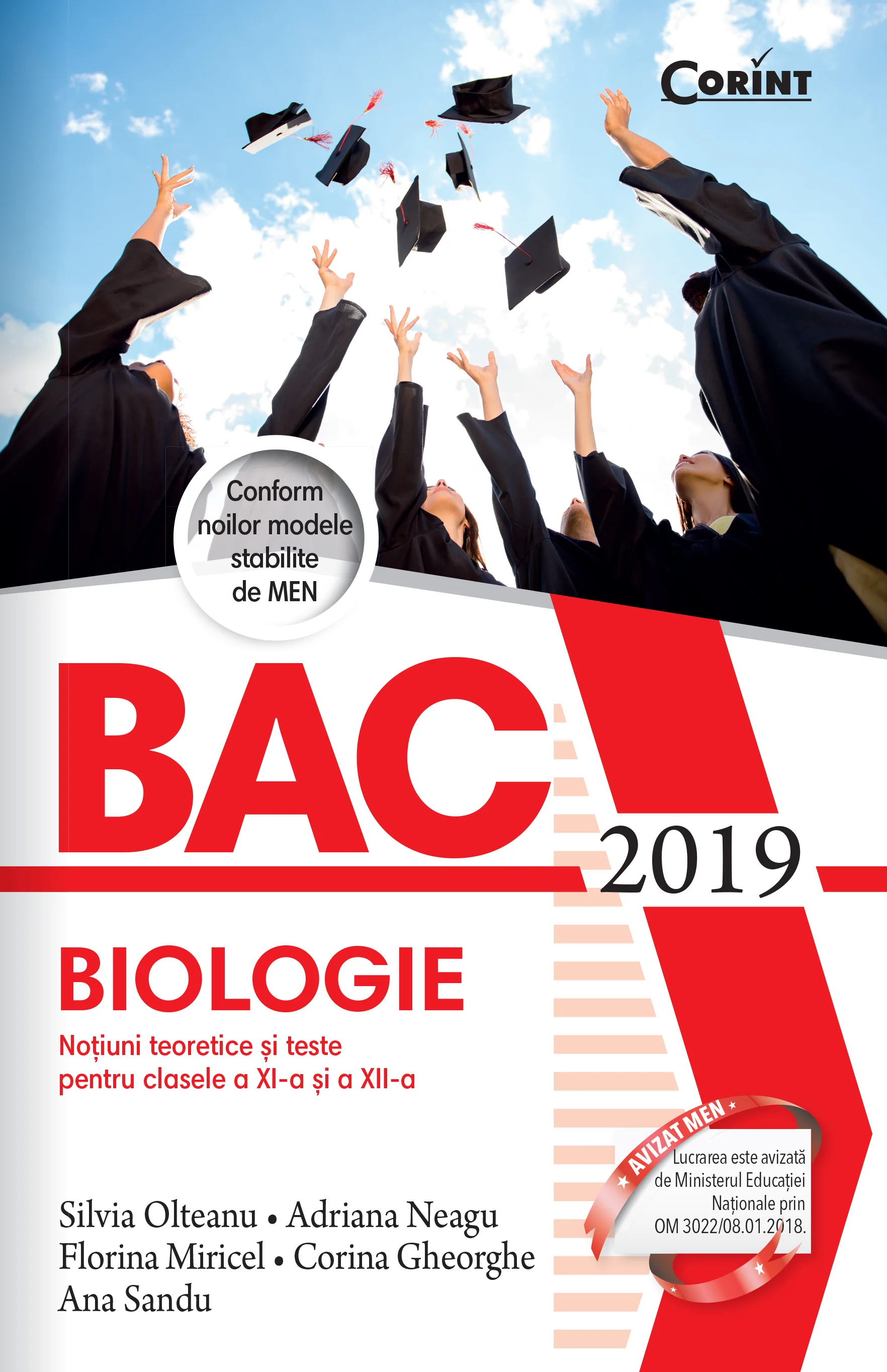 Bacalaureat 2019 - Biologie. Notiuni teoretice si teste pentru clasele a XI-a si a XII-a