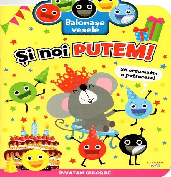 Balonașe vesele. Și noi putem! - Paperback - Mihaela Tîrsu - Litera mică