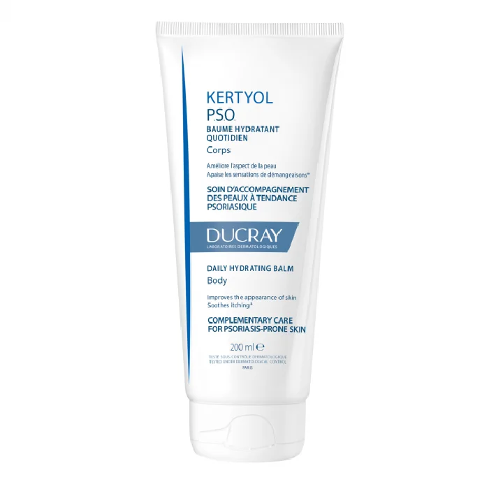 Balsam hidratant pentru piele cu scoame uscate si ingrosate Kertyol PSO, 200 ml, Ducray
