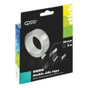 Banda dublu adeziva siliconica nano Grand 130-1919, 30mm x 5m, transparent, blister