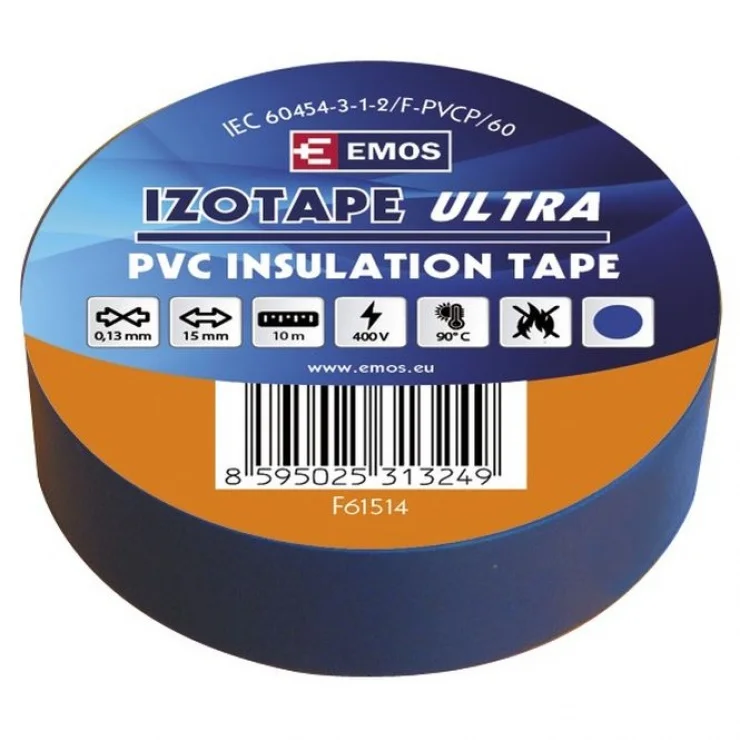 Banda izolatoare  PVC 15mm/10m Albastru, ZVPEP04