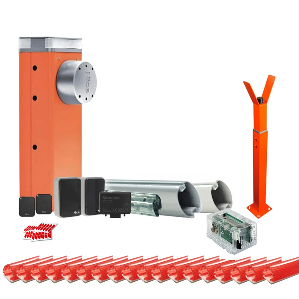 Bariera completa acces stradal Nice L9BAR-KIT, 4 - 5 m, 400 Nm, 230 Vac