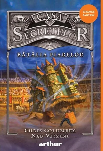 Bătălia Fiarelor. Casa Secretelor (Vol. 2) - PB - Paperback brosat - Chris Columbus, Ned Vizzini - Arthur