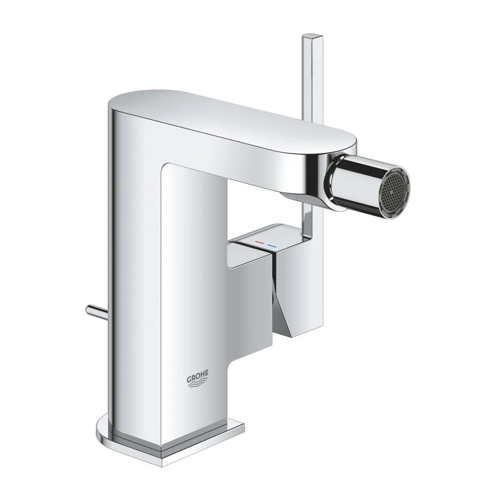 Baterie bideu Grohe Plus, ventil inclus, crom lucios