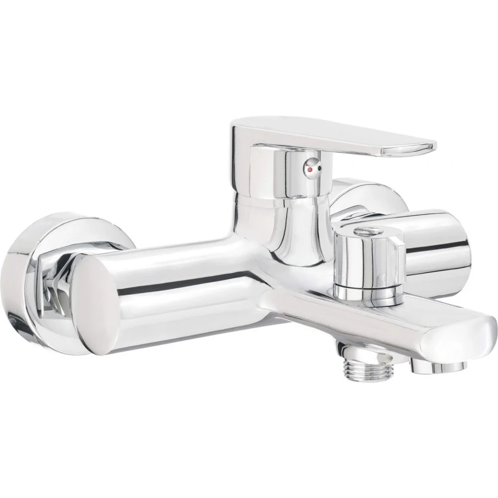 Baterie cada sau dus culoare crom Deante Tubo