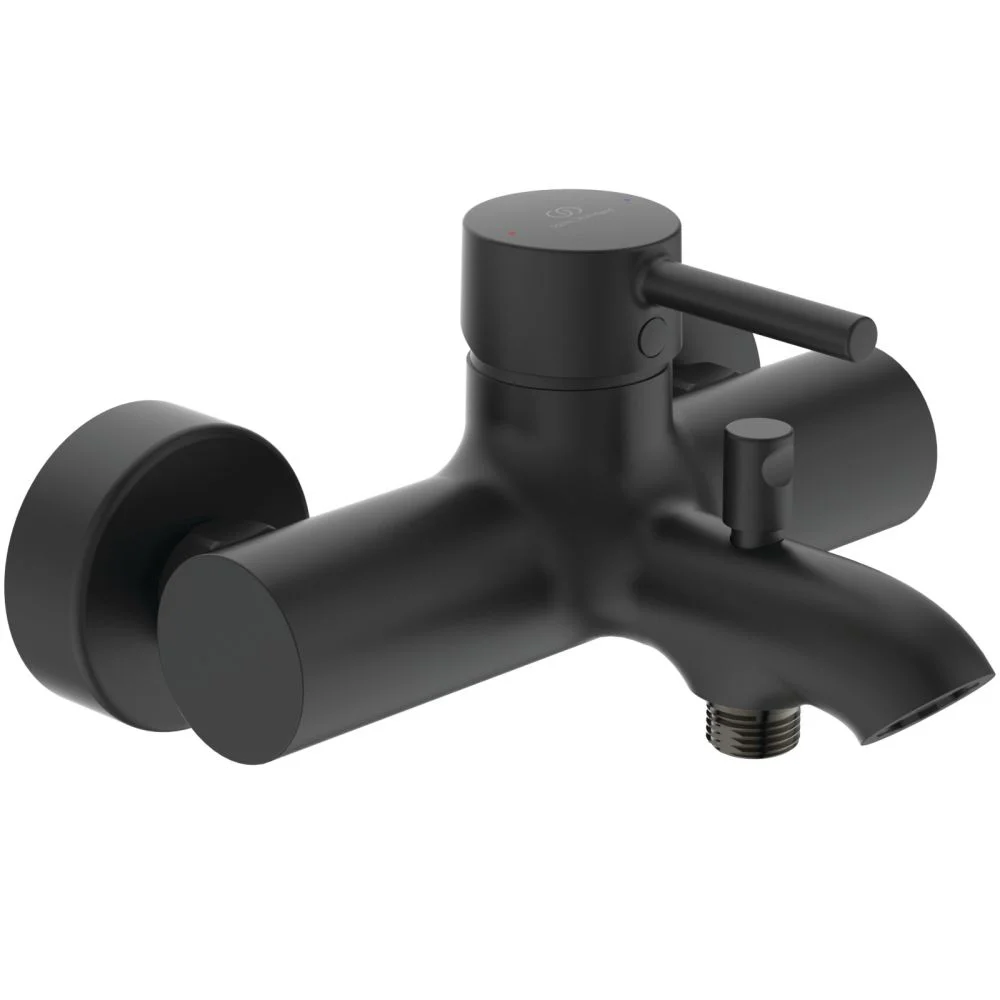 Baterie cada sau dus Ideal Standard Ceraline negru mat