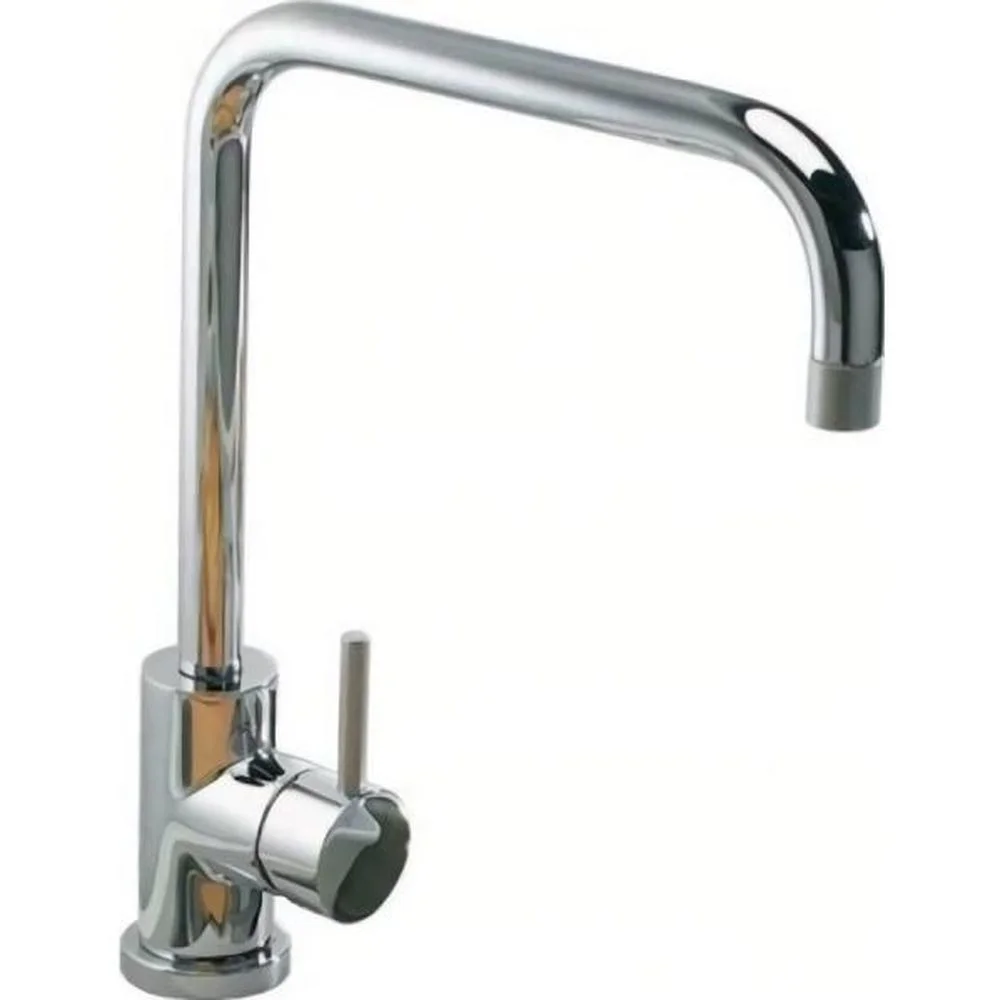 Baterie chiuveta bucatarie alama culoare crom lucios Alveus Oz