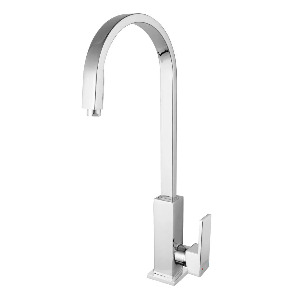 Baterie chiuveta bucatarie inalta crom lucios Ferro Zicco