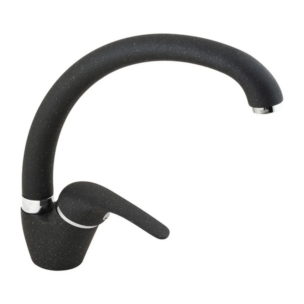 Baterie chiuveta bucatarie negru mat Alveus GM 230 G 91