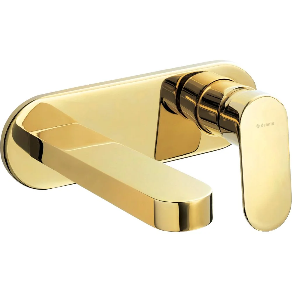 Baterie Chiuveta incastrata auriu lucios Deante Alpinia