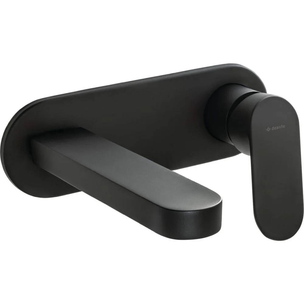 Baterie Chiuveta incastrata negru mat Deante Alpinia