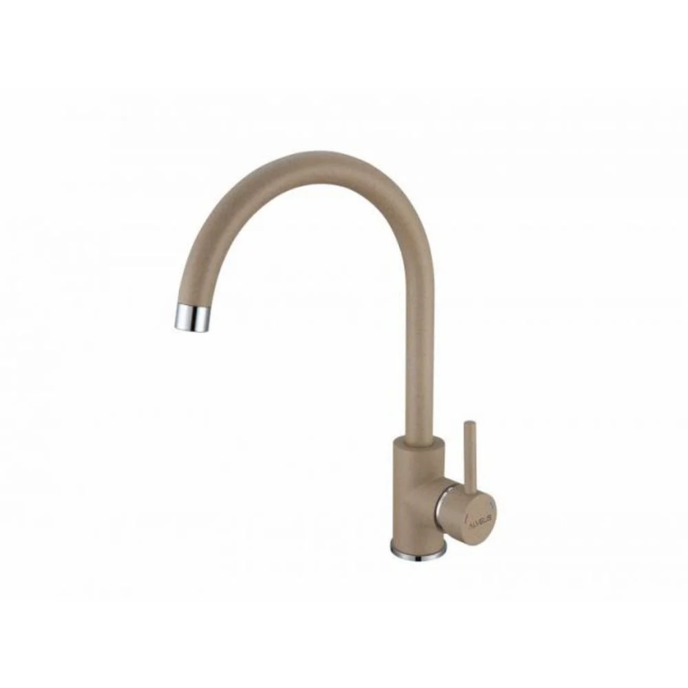 Baterie de chiuveta bucatarie bej mat Alveus Roxa