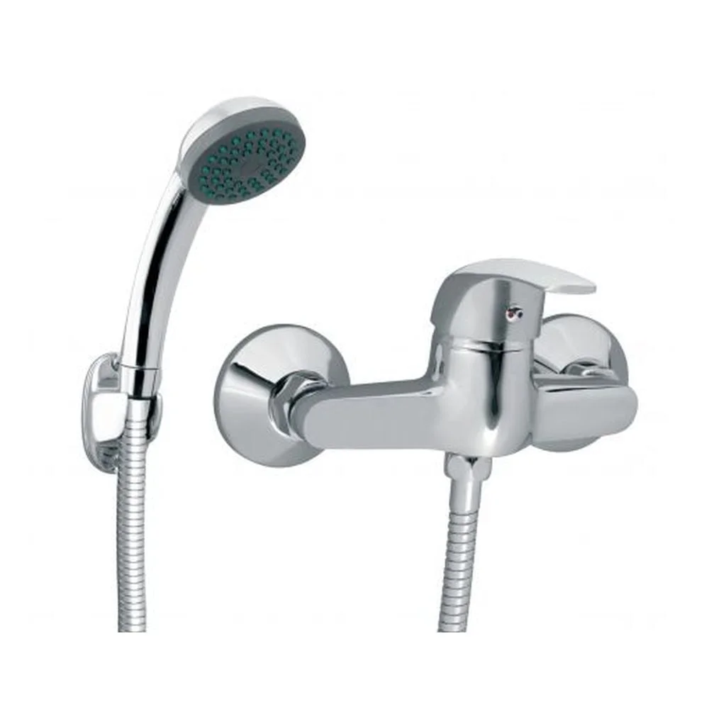 Baterie dus culoare crom, montaj pe perete Ferro Vasto