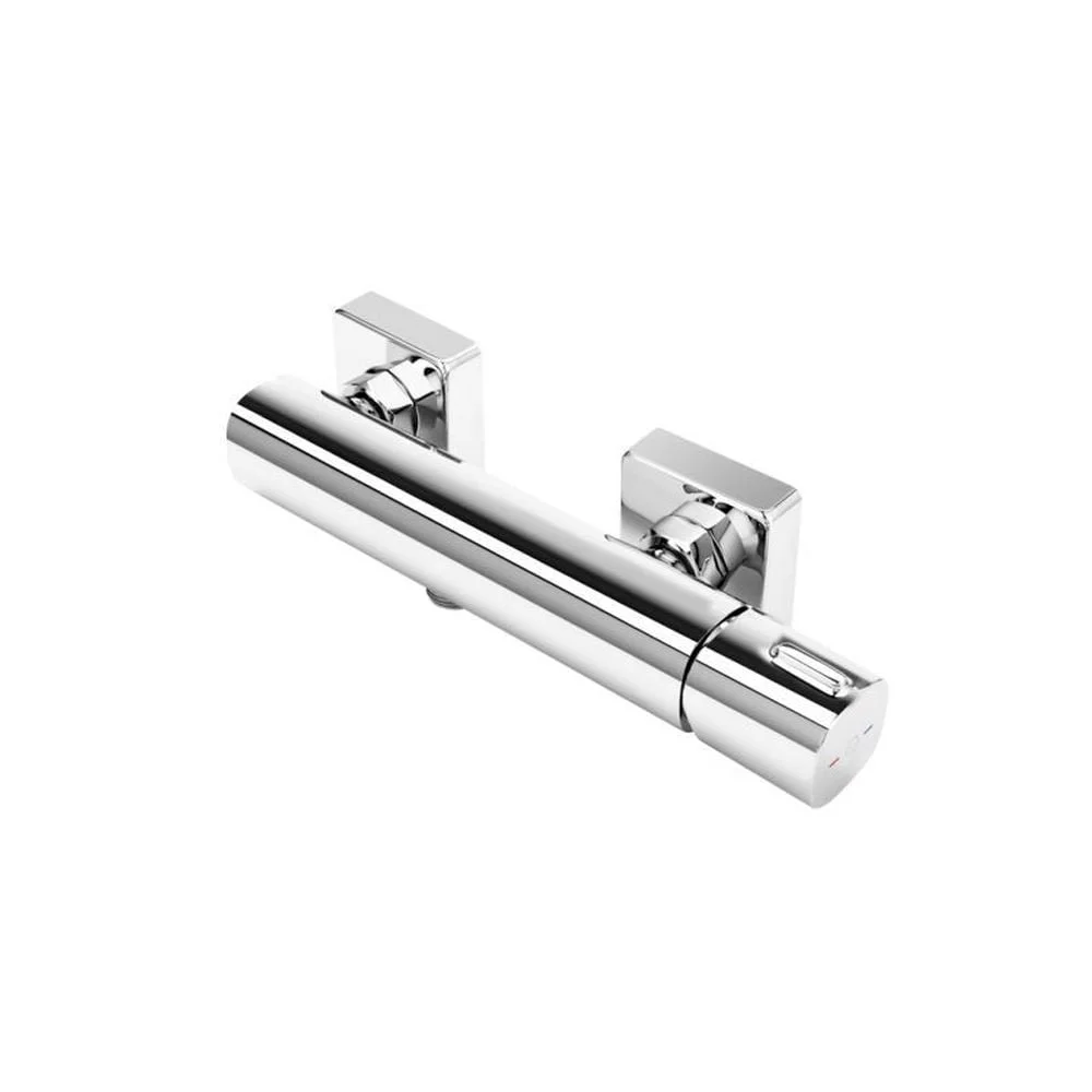 Baterie dus FDesign Meandro, crom lucios