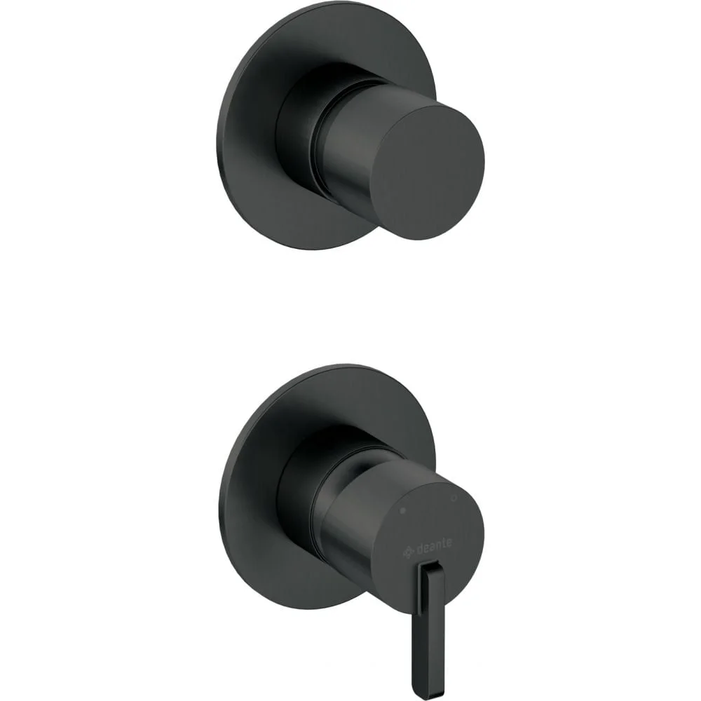 Baterie dus incastrata culoare neagra Deante Silia