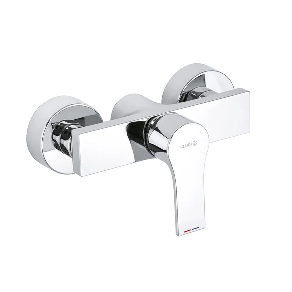 Baterie dus monocomanda culoare crom Kludi, Zenta SL