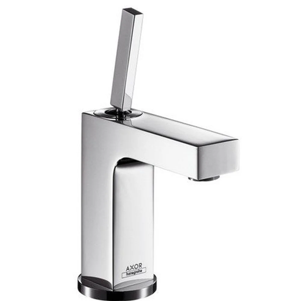 Baterie lavoar baie crom cu ventil pop-up Hansgrohe Axor Citterio 140