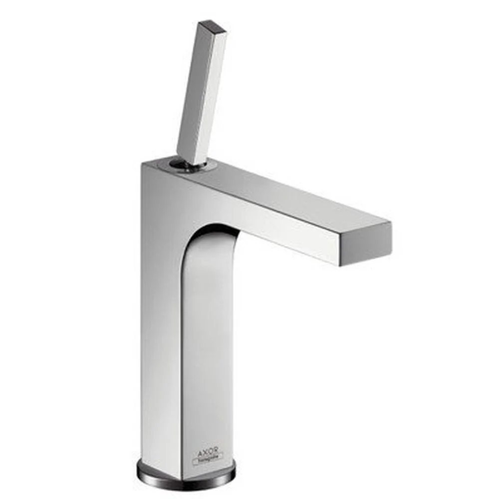 Baterie lavoar baie crom cu ventil pop-up Hansgrohe Axor Citterio 180