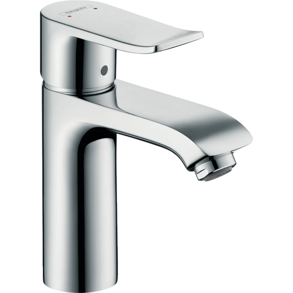 Baterie lavoar crom cu ventil pop-up Hansgrohe Metris 110