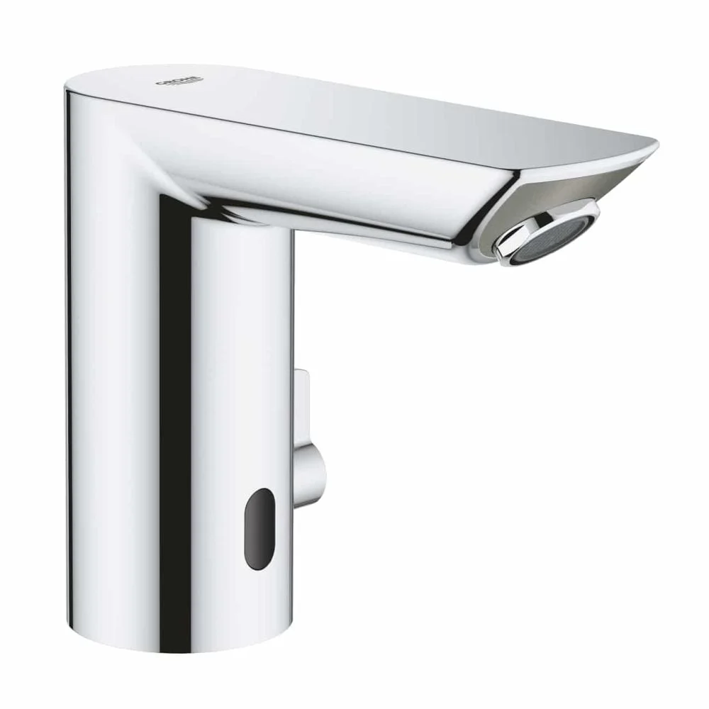 Baterie lavoar cu senzor crom, baterie 6V, Grohe Bau Cosmopolitan E