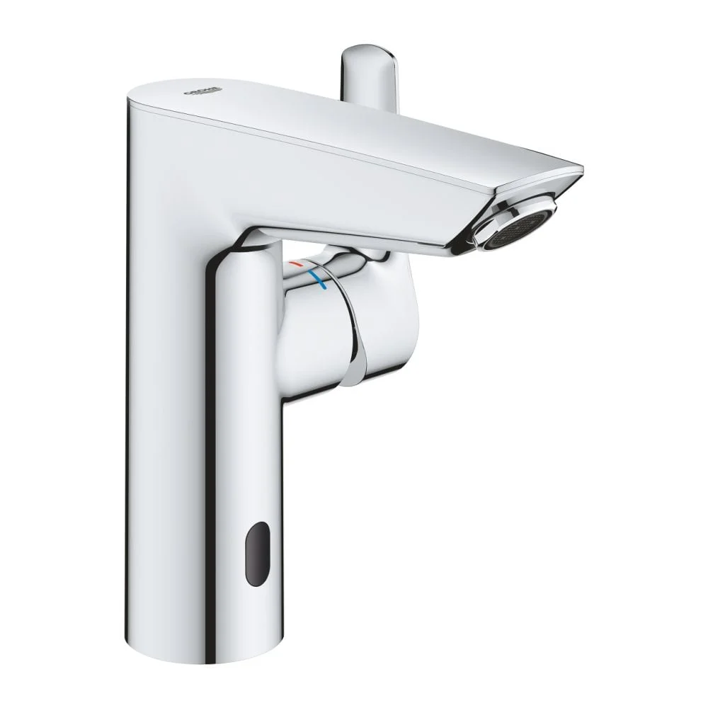 Baterie lavoar cu senzor crom, marimea M, baterie 6V, Grohe Eurosmart