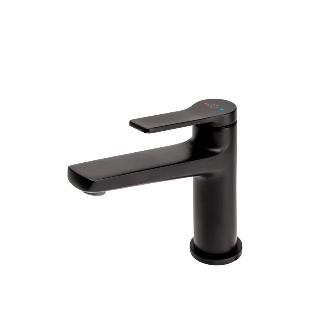 Baterie lavoar FDesign Seppia, negru mat